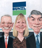 Executive leaving gift-commission a caricature-Board of directors